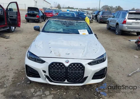 2023 BMW M440I из США, поврежденный, VIN WBA53AT07PCL86744